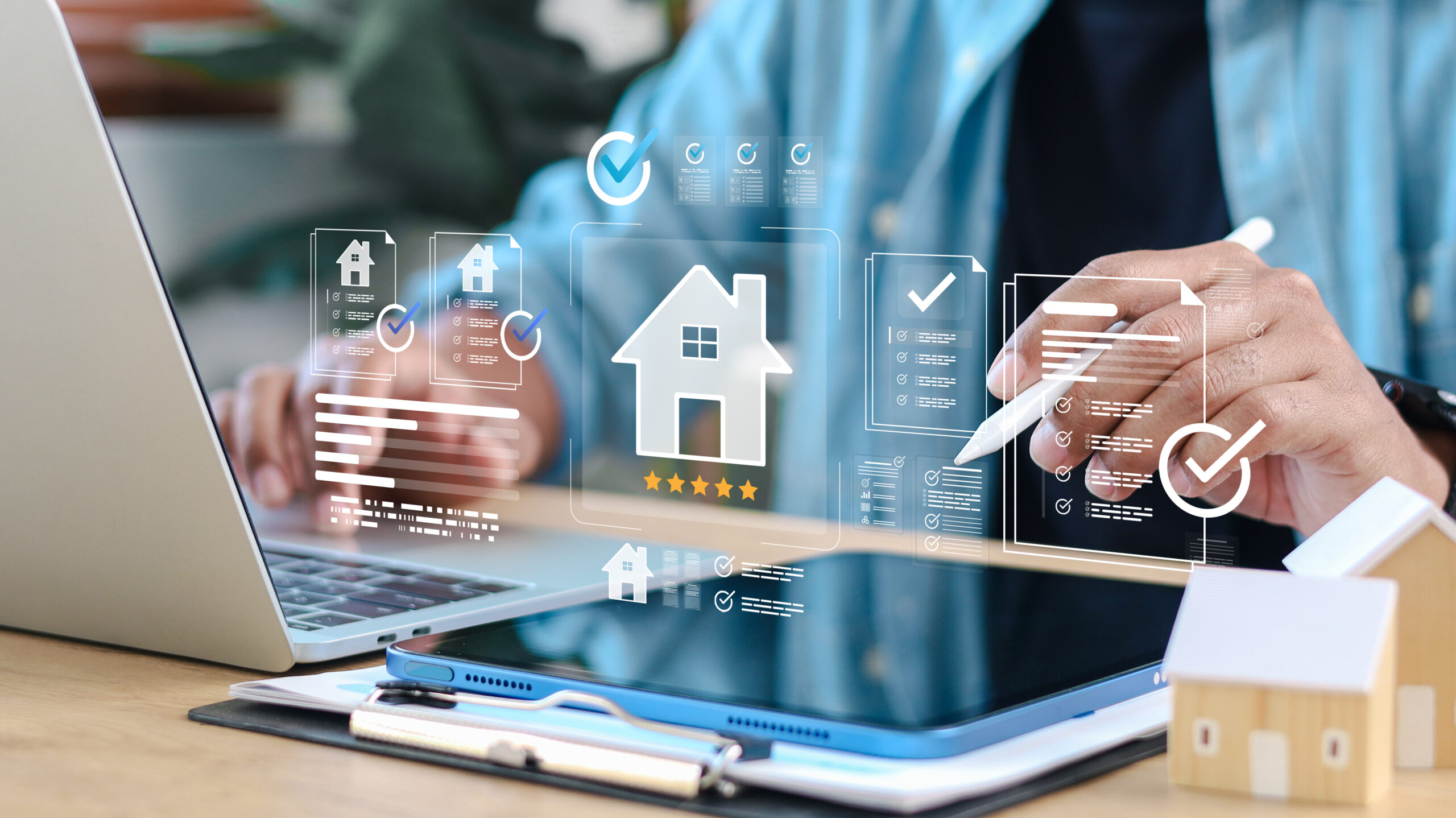 Using automation to manage annual rent checks