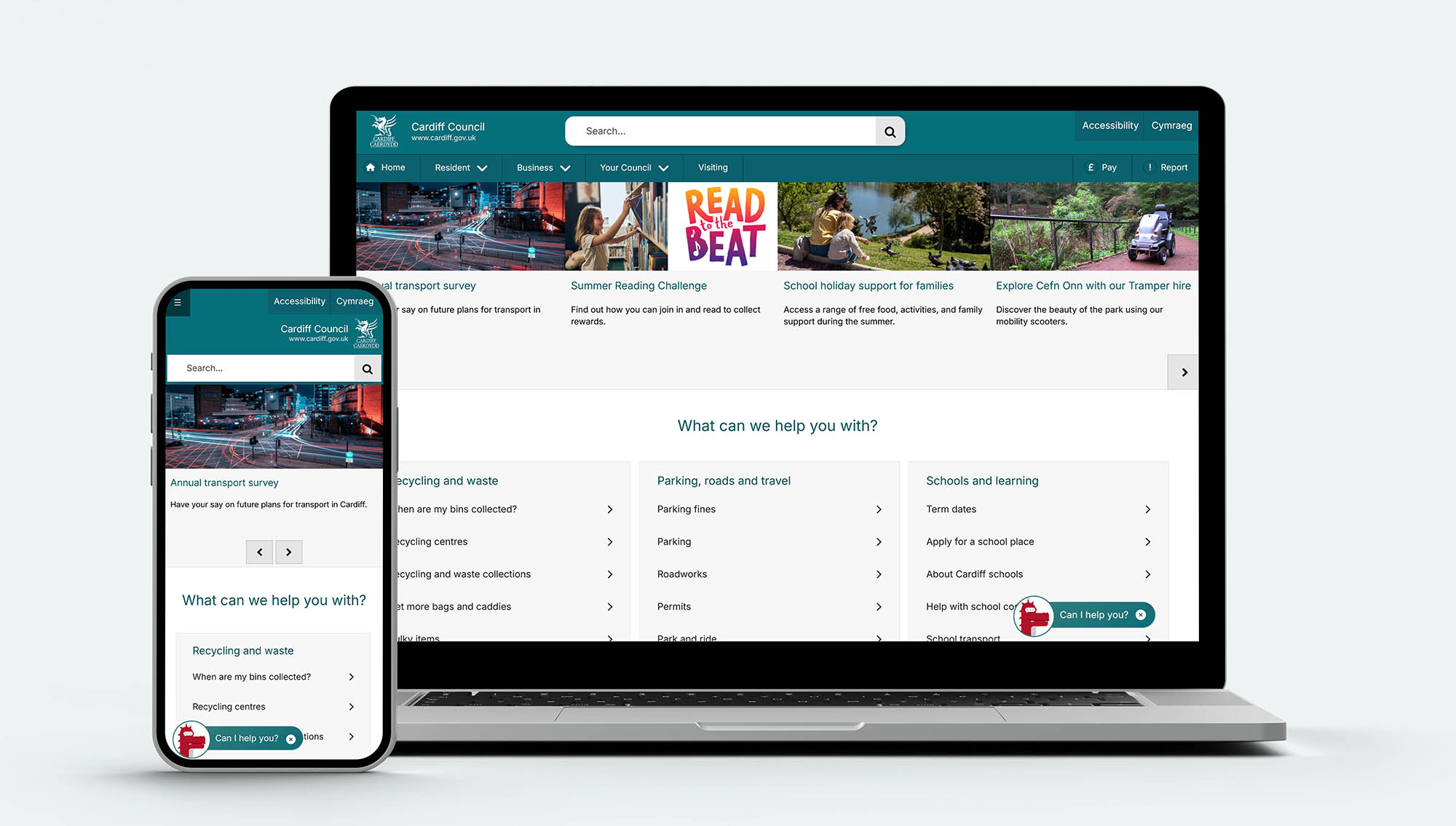We’ve launched our new website www.cardiff.gov.uk